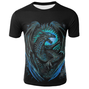 T-shirt Homme Séchage Rapide Respirant Anti-Plis Faible MOQ Impression Numérique Manches Courtes Motif Uni Conception Personnalisée Polyester/Coton - Product Image 4