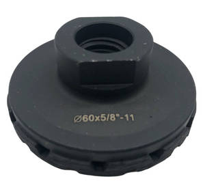 Disque diamanté turbo à double couche pressé à chaud de 60 mm pour le ponçage et le meulage des bords serrés et des coins internes du béton - Product Image 5