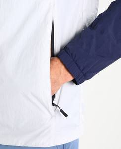 Chaqueta Cortavientos Personalizada, Larga, Delgada y Elegante, de Dos Tonos, con Capucha, de Alta Calidad para Invierno, con Parches Frontales, para Hombre - Product Image 6