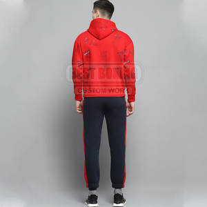Chándal de hombre con Sudadera con capucha y pantalones deportivos, conjunto de ropa deportiva diaria, chándal de dos piezas para hombre - Product Image 3