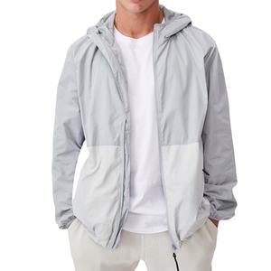 Veste coupe-vent décontractée d'extérieur personnalisée respirante de haute qualité, imperméable, en toile, avec fermeture éclair, légère et fine pour hommes 2026 - Product Image 3