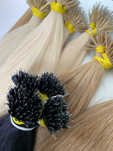 Prix d'usine, extensions de cheveux en nano anneaux, micro anneaux, cheveux vierges vietnamiens 100%, qualité supérieure, couleur noire - Product Image 2