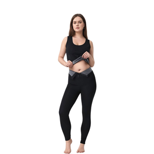 High Waist Sweat Enhancing <b>Sauna</b> Leggings Set From Turkiye Fitness and Daily Wear Leggings with High Waist Design - Product Image 5