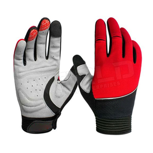 Guantes de carreras de motos, cinco dedos, transpirables, pantalla táctil, Unisex, MTB, guantes de bicicleta de montaña para hombres y mujeres, deportes - Product Image 2