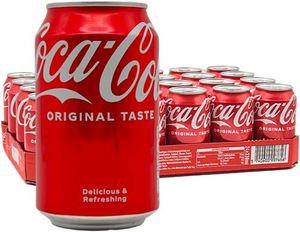 Coca-<span class=keywords><strong>cola</strong></span> hương vị ban đầu 24x330ml lon trái cây Soda hương vị Carbonate 24 gói - Product Image 1