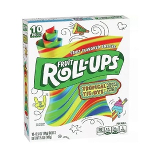 Top Selling Fruits Roll Ups Tropical 149 Delicious Chewy Fruit Snack Ideal For School Lunch And On The Go Energy Boost - Product Image 1