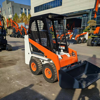 Chargeur frontal compact diesel LXZT18 d'origine, mini-chargeur sur chenilles pour usage industriel