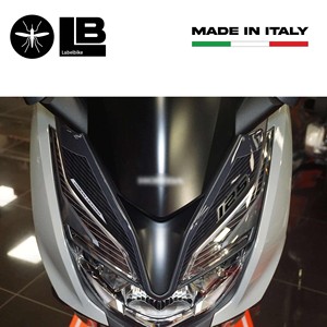 Per Honda Forza 125 2022 adesivi carenatura anteriore in resina 3D compatibili per motocicli - Product Image 3