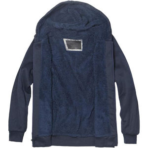 Sweat à capuche fantaisie à fermeture éclair latérale super doux et épais pour hommes et femmes 100% coton pour l'hiver Street Wear - Product Image 6