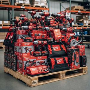 Milwouk Power <b>Tools</b> Pallet Mixed Cordless Battery Operated Heavy Duty Construction Equipment Bulk Pack - Product Image 4
