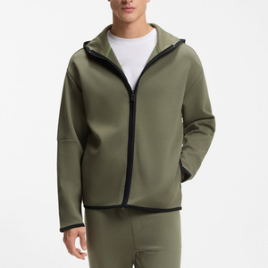 Sudadera con Capucha de Forro Polar para Hombre, 100% Algodón, Cómoda, Transpirable, Duradera, Diseño Frontal con Logotipo Personalizado, Estilo Vintage, para Invierno - Product Image 2