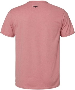 Nuevas camisetas personalizadas para hombres Unisex Liso 100% Algodón Venta al por mayor Camisetas de manga corta Camisa de cuello redondo para hombres en blanco - Product Image 4