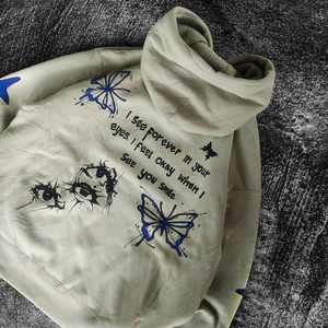 Pulls à capuche sérigraphiés de haute qualité personnalisés pour hommes 100% coton 500GSM fuit les produits les plus vendus - Product Image 4