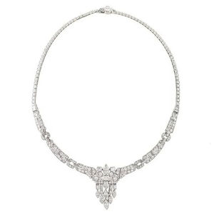 Collar de Plata de Ley 925 de Alta Calidad con Doble Hilera de Diamantes de Moissanita, Diseño Romántico, Conjunto de Novia a la Moda, Aniversario - Product Image 3