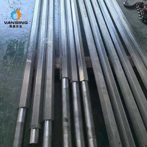 Arbre de transmission hexagonal pour ligne de production de carton ondulé ZFY Slitter-Scorer <span class=keywords><strong>JUSTU</strong></span> /KAI TUO/ JS, OEM accepté - Product Image 1