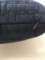 Bantal Persegi Anti-Bakteri Tahan Air Motif Daun Laut Karakter Jacquard Solid Terapi Memori Tiup Berpemanas Katun Mewah