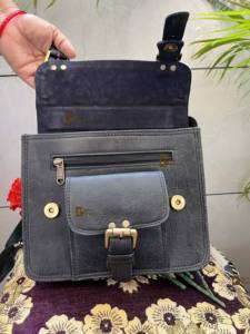 Nouvel arrivage de sac à main en fourrure de vachette élégant Western Hair on Hair en cuir véritable pour femmes sac à bandoulière sac à main à bandoulière - Product Image 4