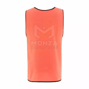 Best Selling Breathable Short Sleeve <b>Training</b> <b>Bibs</b> High Quality Solid Color Made in Pakistan - Product Image 2