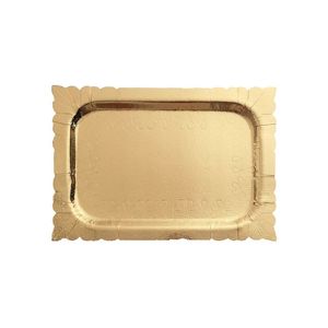 Plateau de service décoratif en aluminium doré sur mesure de grande taille, de haute qualité, pour la décoration de table et le service de nourriture, meilleur prix - Product Image 5