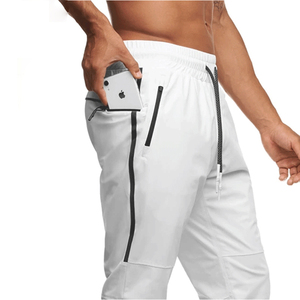 Costume pour hommes poids lourd à logo personnalisé jogging à la mode pantalon de survêtement à séchage rapide pour hommes prix de gros - Product Image 3