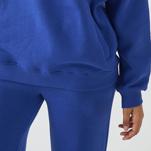 Sweat à capuche en polaire pour femme, respirant et durable, prix abordable, style simple, avec fermeture éclair, personnalisable et avec logo pour commande en gros - Product Image 4