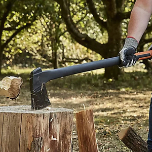 Hacha de Acero al Manganeso Reforzado con Mango de Madera para Cortar y Romper, Herramienta de Camping - Product Image 5