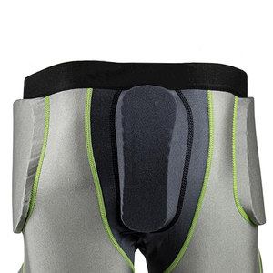 Pantalones cortos de faja de fútbol americano con 5 almohadillas lisas para adultos y jóvenes, ropa deportiva de último diseño 2024 - Product Image 6