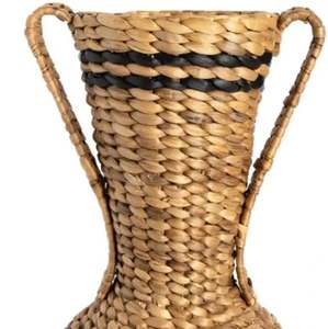 Nouveau vase décoratif de fleur de conception en fer et rotin pour la décoration de maison et de jardin dans la conception de luxe - Product Image 3