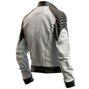 Best 2025 Chaqueta de cuero de motorista de piel de oveja ligera para hombres Piel de vaca con proceso de recubrimiento - Product Image 2