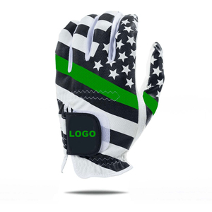 Logo personnalisé Gants de golf pour hommes Main gauche Gant de golf personnalisé Fabricant de gants de golf en peau de mouton en cuir - Product Image 5