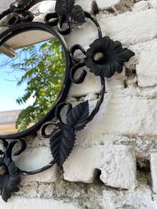 Modern <b>Silver</b> Round Mosaic Decorative <b>Mirror</b> Customizable Color & Shape - Product Image 4