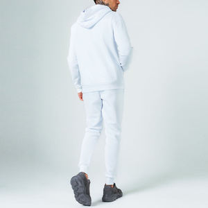 ชุดวอร์มผู้ชายผ้าฝ้ายแท้ 100% แบบมีฮู้ด ไซส์ใหญ่ สกรีนโลโก้ได้ ทรงปกติ สีพื้น สำหรับฤดูหนาว ขายส่ง - Product Image 5