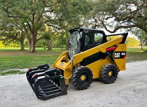 Envío Gratuito, Minicargadora Caterpillar 262D de 75 hp y 3 Toneladas, Cargadora de Ruedas con Certificación CE y EPA, con Accesorio de Cargador Frontal - Product Image 4