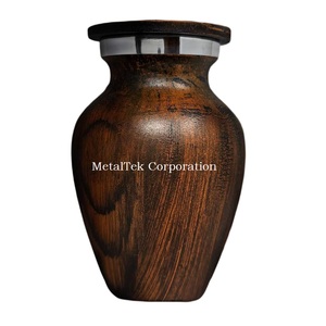 <b>Wooden</b> Finish Small Keepsake Cremation <b>Urns</b> <b>For</b> <b>Ashes</b> Customized Colors Funeral Supplies Wholesale Price Adult Mini Keepsake <b>Urn</b> - Product Image 1