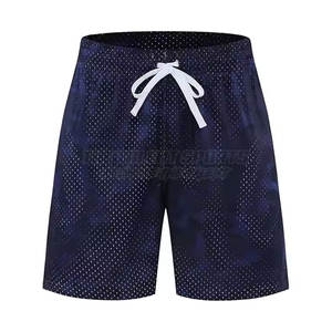 Shorts en maille pour hommes de haute qualité, best-seller, taille élastique, non tissé, séchage rapide, respirant, vêtements de sport décontractés, vente chaude - Product Image 3