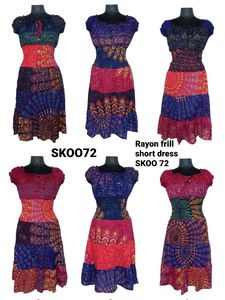 Jolie robe bohème en rayonne pour femmes, tendance, antistatique, confortable, nouveau design, prêt à être expédié - Product Image 6