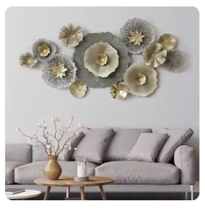 Decoración de pared de metal moderno Diseño artístico duradero Fácil de colgar Transforma tu habitación con artes de pared llamativos - Product Image 3