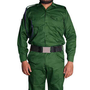 Uniforme DE SEGURIDAD personalizado con espacio de insignia en el pecho, trabillas para cinturón y calificación de alta comodidad - Product Image 6
