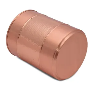 Distributeur d'eau martelée en cuivre pur de haute qualité, refroidisseur Matka élégant pour l'eau de refroidissement pour la cuisine domestique - Product Image 5