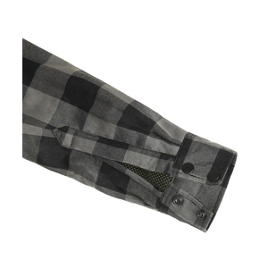 Usine de moto femmes protection rembourrée moto équitation douce flanelle chemise à manches longues course chemises en flanelle pour femmes - Product Image 4