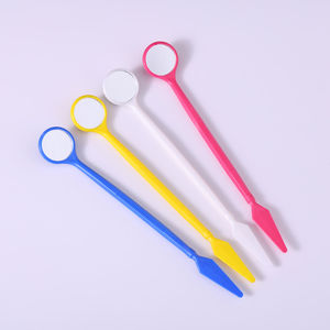 Disposable Steel Resin Plastic Manual Orthodontic Dental Mouth Mirror with Handles for Saliva Suction - Product Image 2