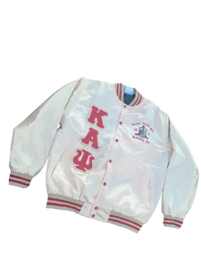 OEM Service Mens Custom Satin <b>Jackets</b> Embroidered <b>Baseball</b> <b>Bomber</b> <b>Jacket</b> - Product Image 6