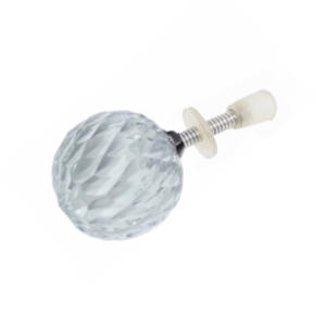 Boutons de découpe de fleurs en céramique de qualité supérieure poignées de tiroir en cristal pour armoire de cuisine commode chambre appartement - Product Image 2