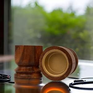 Traditional Sandalwood <b>Bakhoor</b> Burner Durable Craft Valley Crafted for <b>Oud</b> Incense Rituals Meditation Prayer Home Ambiance - Product Image 2