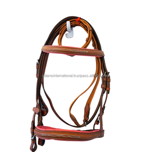 Brida de cuero de caballo de diseño personalizado de alta calidad producto al por mayor ecuestre de moda - Product Image 1