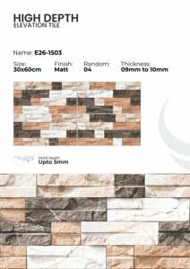 Carreaux de mur extérieur en porcelaine 300x600mm Protection extérieure - Product Image 5