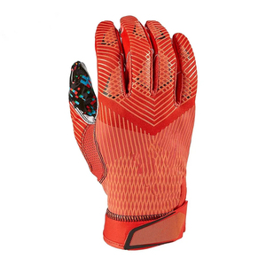 Venta al por mayor de guantes de bateo de béisbol de fútbol americano personalizados protección de manos para hombre mujer guantes de béisbol guantes de dedo completo - Product Image 6