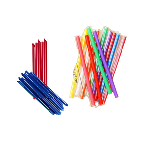 Pailles à boire en plastique PP de haute qualité pour boire emballage personnalisé coloré origine du fabricant du Vietnam - Product Image 5