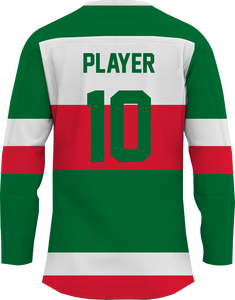 Uniforme de Entrenamiento de Hockey sobre Hielo Sublimado Estilo Profesional, 100% Poliéster, Transpirable, de Secado Rápido, Camisetas Personalizadas - Product Image 3