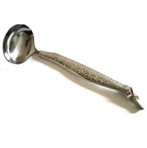 ชุดช้อนส้อมทำจากไม้โบราณทำจากมิเรอร์สแตนเลสเหมาะสำหรับงานแต่งงานช้อนส้อมหัวแหลม - Product Image 1